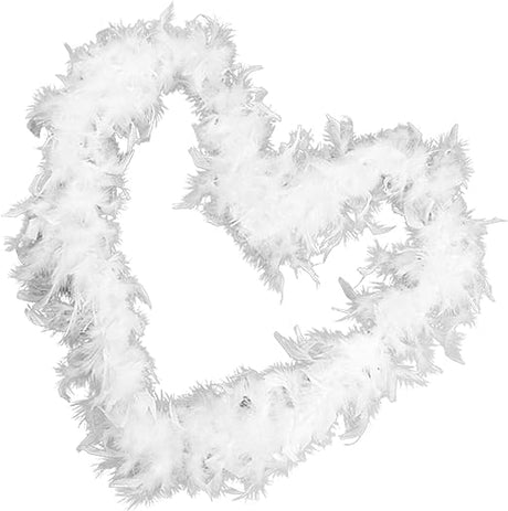 Engelsfederkette WEISS 1,8m