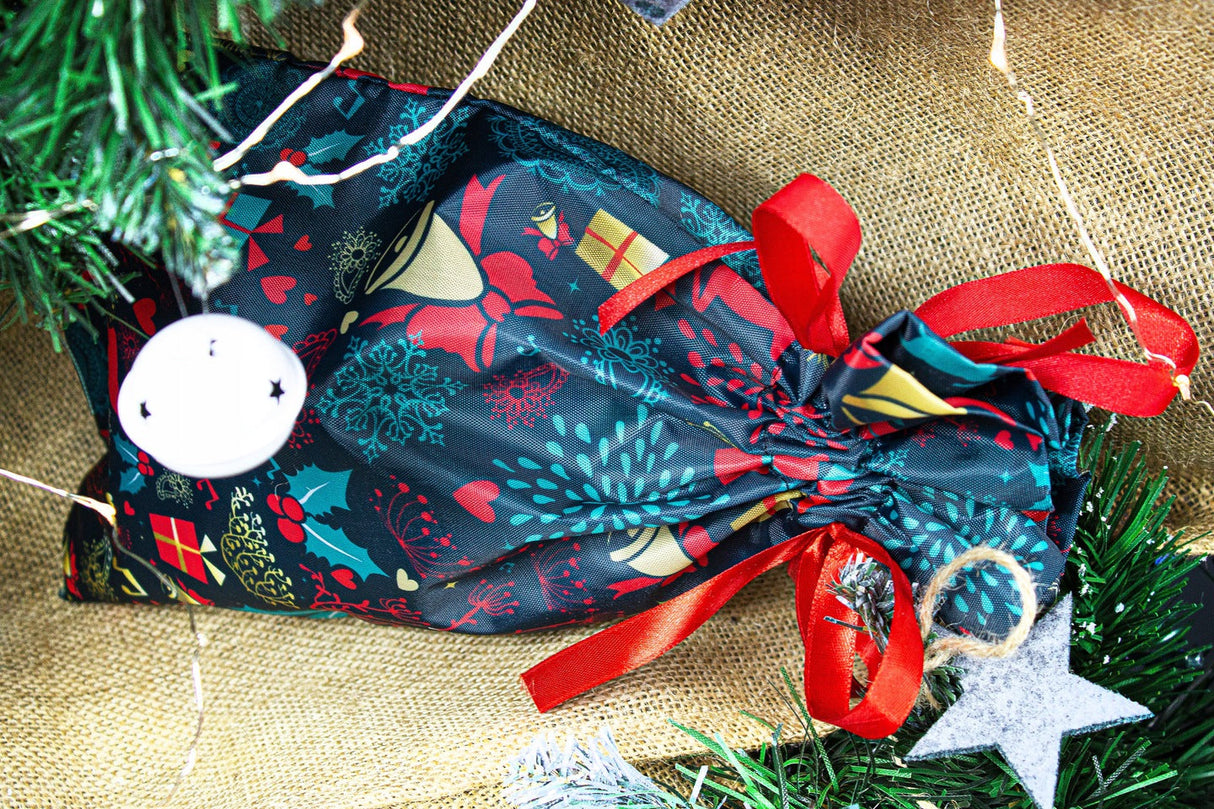 Weihnachts-Polyestertasche 20x35cm GESCHENKE