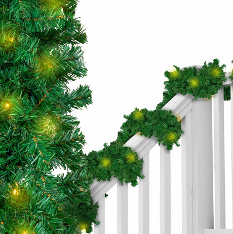 3 m lange, warme LED-Weihnachtsgirlande