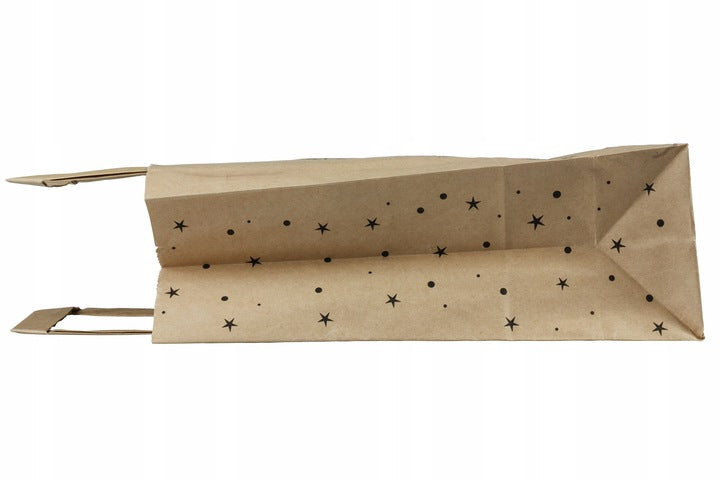 Weihnachtspapiertüte 180x80x230mm Merry Christmas Tree