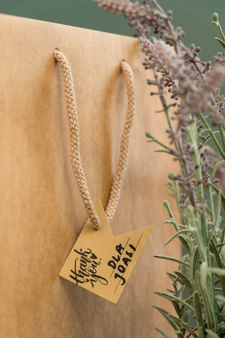 Tischkarten und Geschenkanhänger DANKE 10 St.