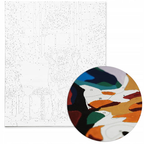 Malen nach Zahlen Hund 40x50 cm