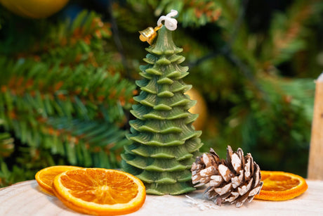 Weihnachtskerzen Schneemann Weihnachtsbaum Lebkuchen Lebkuchen KIT 3 Stk.