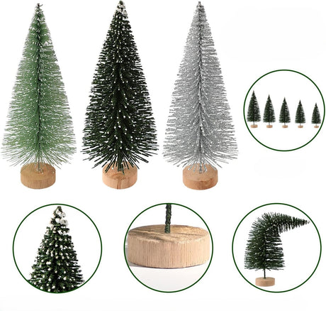 Miniatur-Weihnachtsbaum-Set