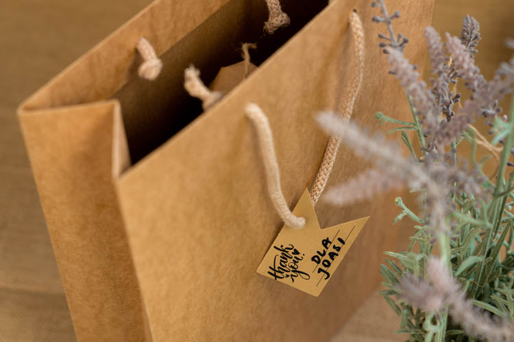 Tischkarten und Geschenkanhänger DANKE 10 St.