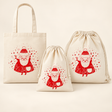 Weihnachtsset Weihnachtsmann – Beutel, Turnbeutel und Tasche