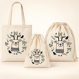 Weihnachtsset Rentier Merry Christmas – Beutel, Turnbeutel und Tasche