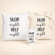 Weihnachtsset Silent Night – Tasche, Becher und Kissen