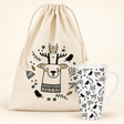Weihnachtsset Rentier – Beutel und Becher