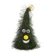 Singender und tanzender grüner Weihnachtsbaum mit Augen