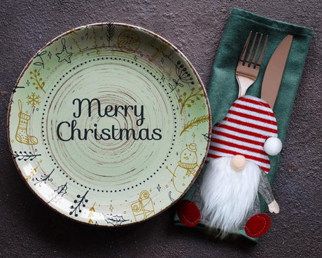 Weihnachtsbesteckhülle 3-tlg.