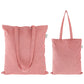 Baumwolltasche - ROT RECYCLING- 380x420mm Henkel: 70cm
