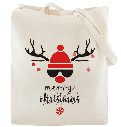 Weihnachts-Baumwolltasche CHRISTBAUMKUGEL