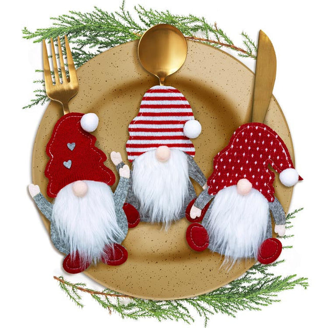 Weihnachtsbesteckhülle 3-tlg.