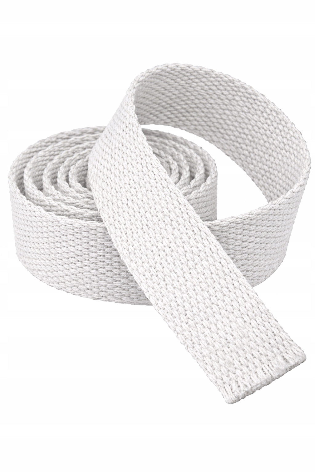 Baumwollband 30 mm Weiß
