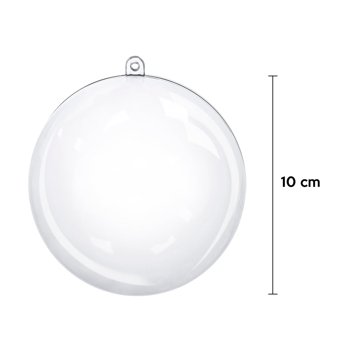 Transparente Kunststoffkugeln 5 Stk. 10