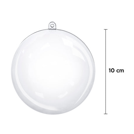 Transparente Kunststoffkugeln 5 Stk. 10