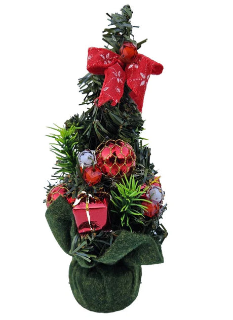 Dekorativer Weihnachtsbaum Rot 20 cm