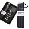 Thermos und Thermobecher 500 ml + Becher - VERSCHIEDENE FARBEN Schwarz