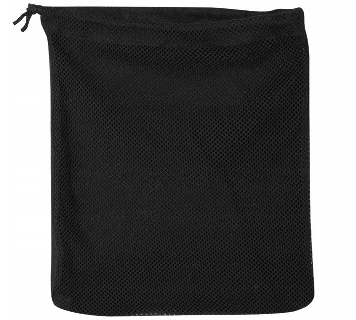 Baumwollnetzbeutel 300 x 450 mm - Schwarz