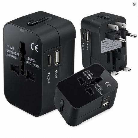 Universeller USB Reiseadapter