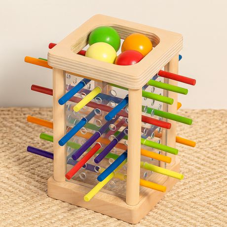 Lernspiel aus Holz 3+