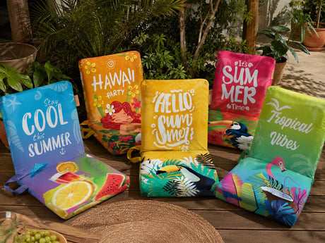 Klappbare Reiseliege Sonnenliege TROPICAL VIBES