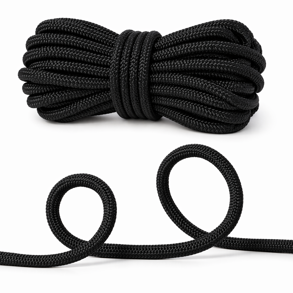 Polypropylen-Seil geflochten 10 mm, Meterware