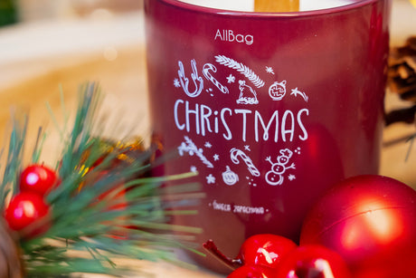 Duftende Sojakerze im Glasduft