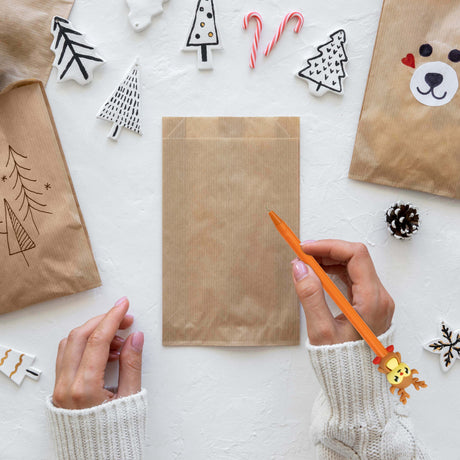 Brauner Rentier-Kugelschreiber