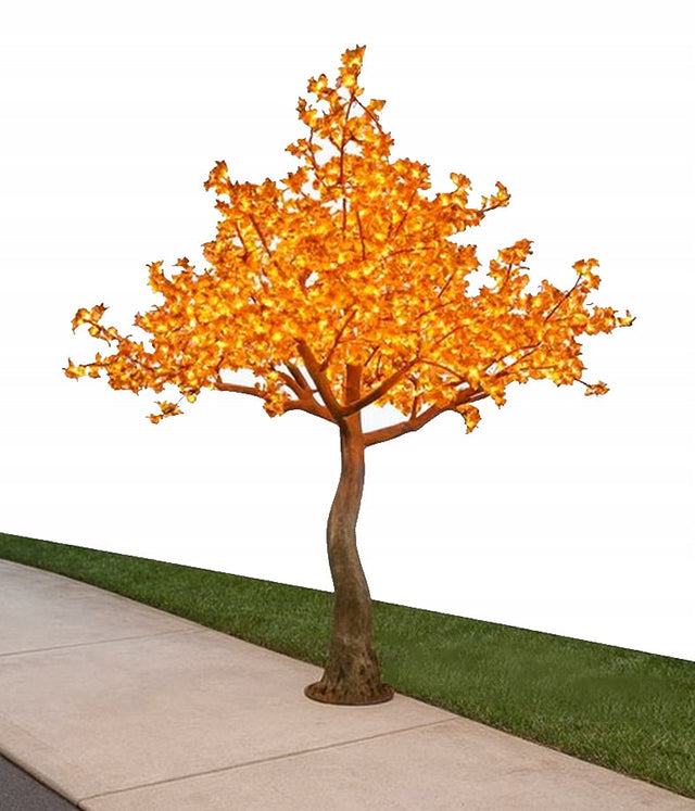 Leuchtender Ahornbaum LED 3,5 x 2,8 m Straßendekoration für den Außenbereich
