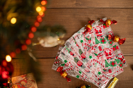 Weihnachtliches Cellophantüten-Set 20tlg.