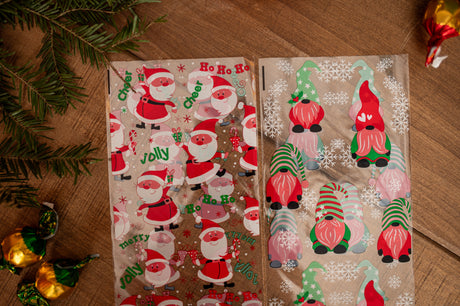 Weihnachtliches Cellophantüten-Set 20tlg.