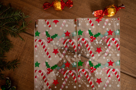 Weihnachtliches Cellophantüten-Set 20tlg.