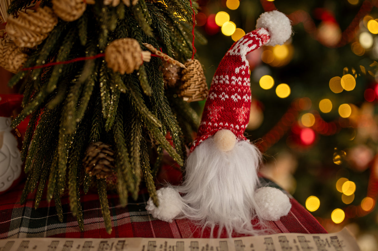 Sitzender Gartenzwerg, 24 cm