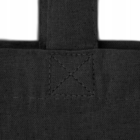 Baumwolltasche 450x80x350mm Schwarz 220g
