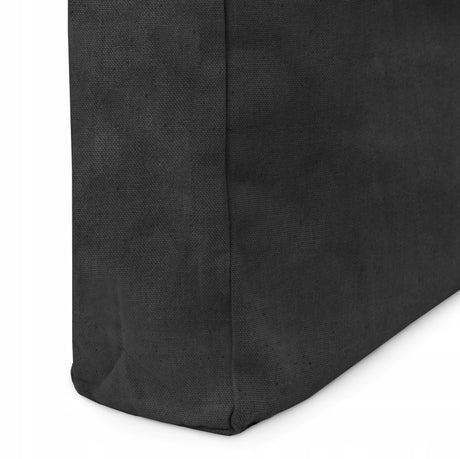Baumwolltasche 450x80x350mm Schwarz 220g