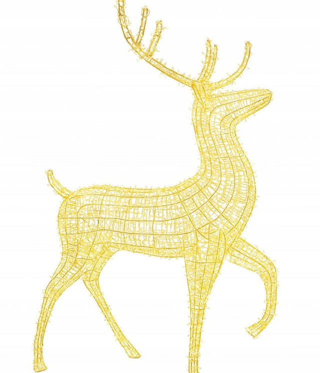 Großes Rentier, 1,6 m, Weihnachtsstraßendekoration