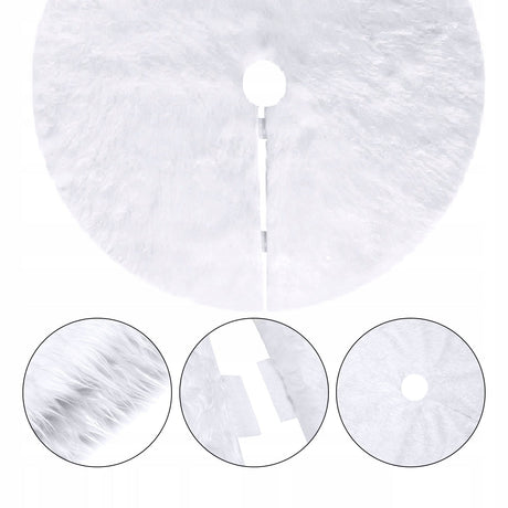 Weihnachtsbaummatte 90cm WEISS