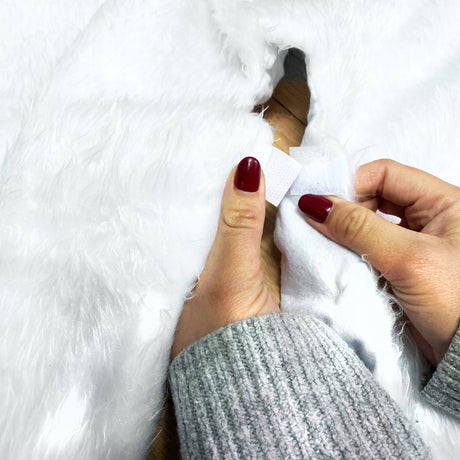 Weihnachtsbaummatte 90cm WEISS