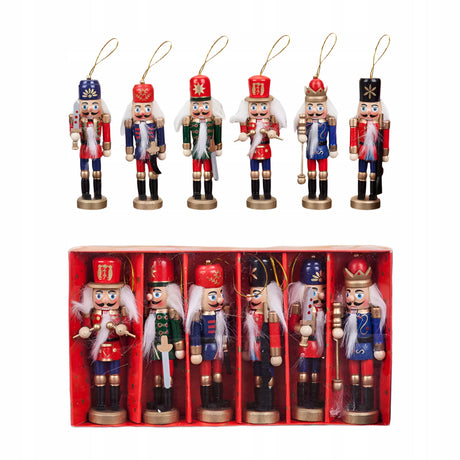 Nussknacker 6 Stück 13cm