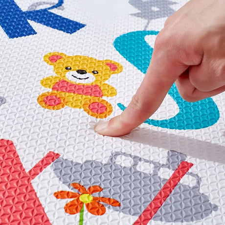 Beidseitige XXL Faltbare Schaumstoffmatte 180x120 cm für Babys