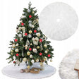 Weihnachtsbaummatte 90cm WEISS