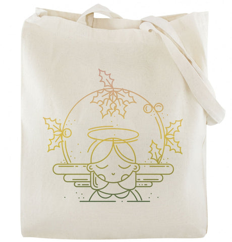 Weihnachts-Baumwolltasche ENGEL