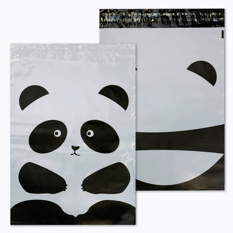 Versandbeutel Plastik Versandtaschen 320x450mm 50 Stk. PANDA