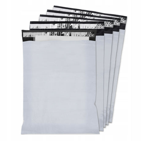 Versandbeutel Plastik Versandtaschen 3XL 400x550mm 50 Stk. GRAU