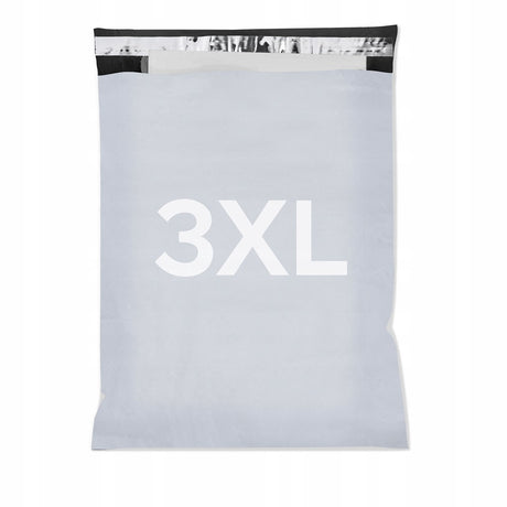 Versandbeutel Plastik Versandtaschen 3XL 400x550mm 50 Stk. GRAU