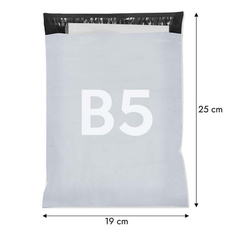 Kurierfolienpakete B5 190x250mm 50Stk
