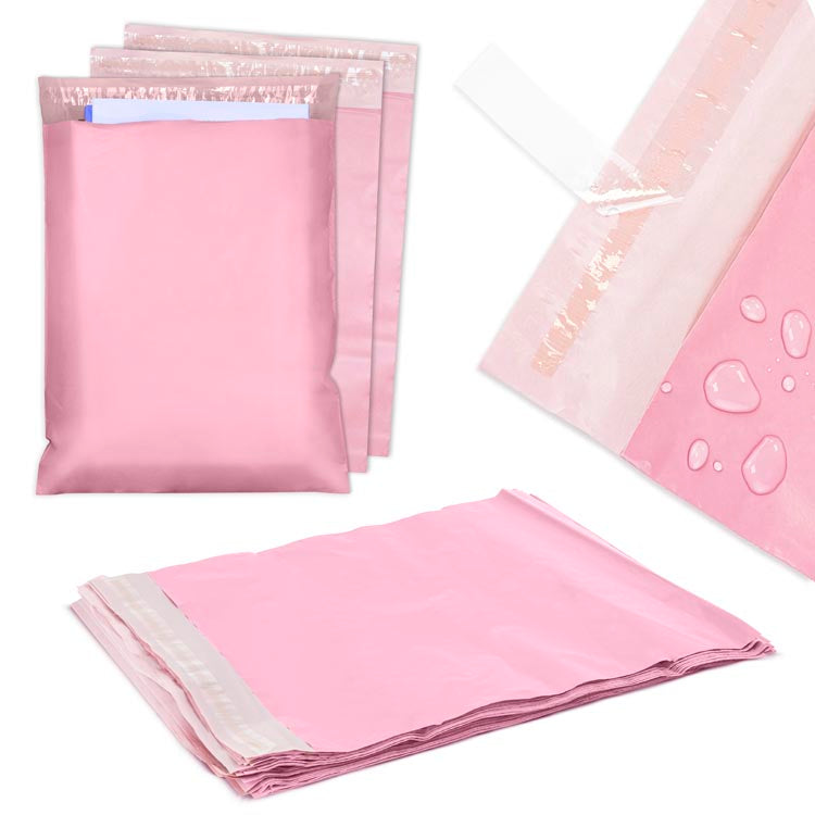 100 Buste Spedizione Plastica Autoadesive - 40x50+5 Cm, Impermeabili, Per Abbigliamento - Foto 8