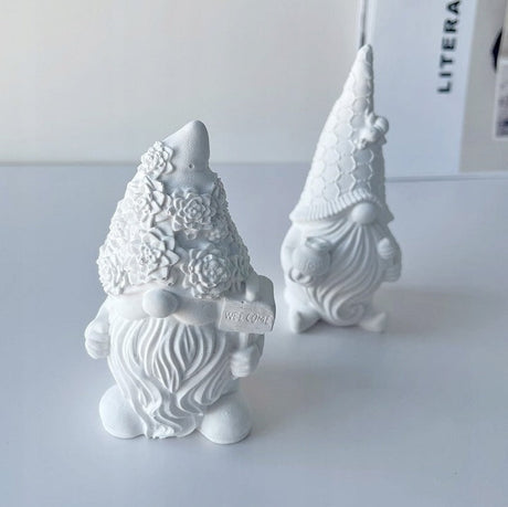 3D-Kerzenform in Gnomenform